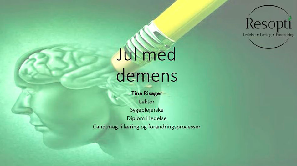 Jul med demens Jul med demens